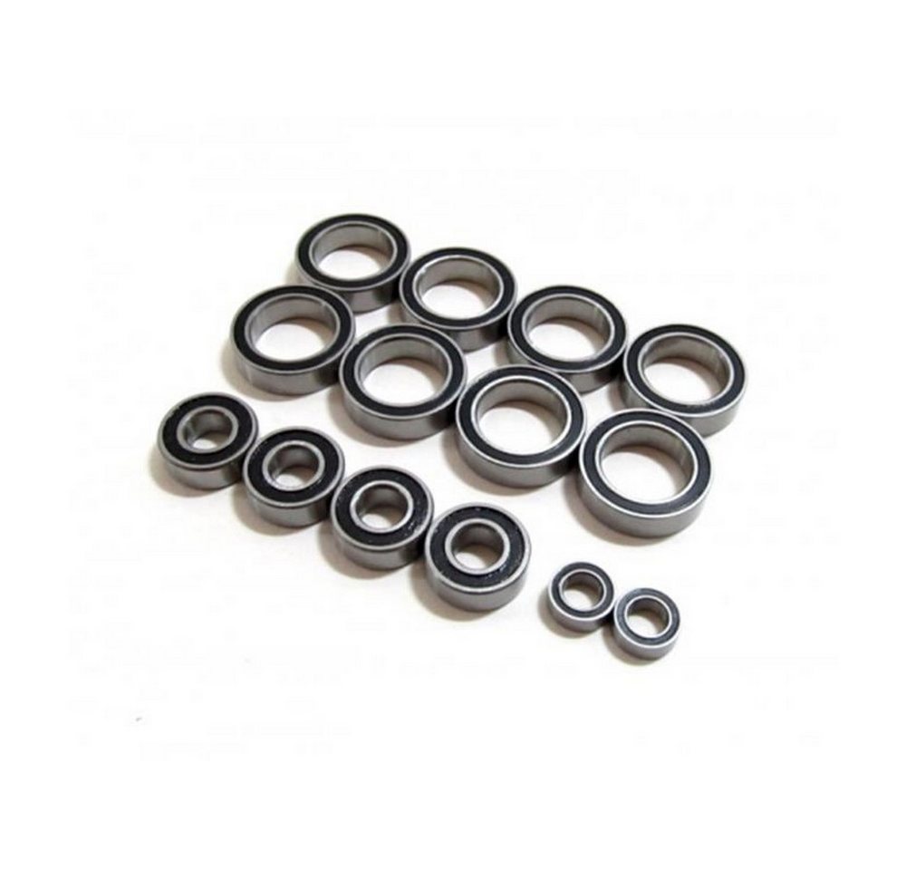 Boomracing Modellbausatz High Performance Full Ball Bearings Set Rubber Sealed (14 Total) for A von Boomracing
