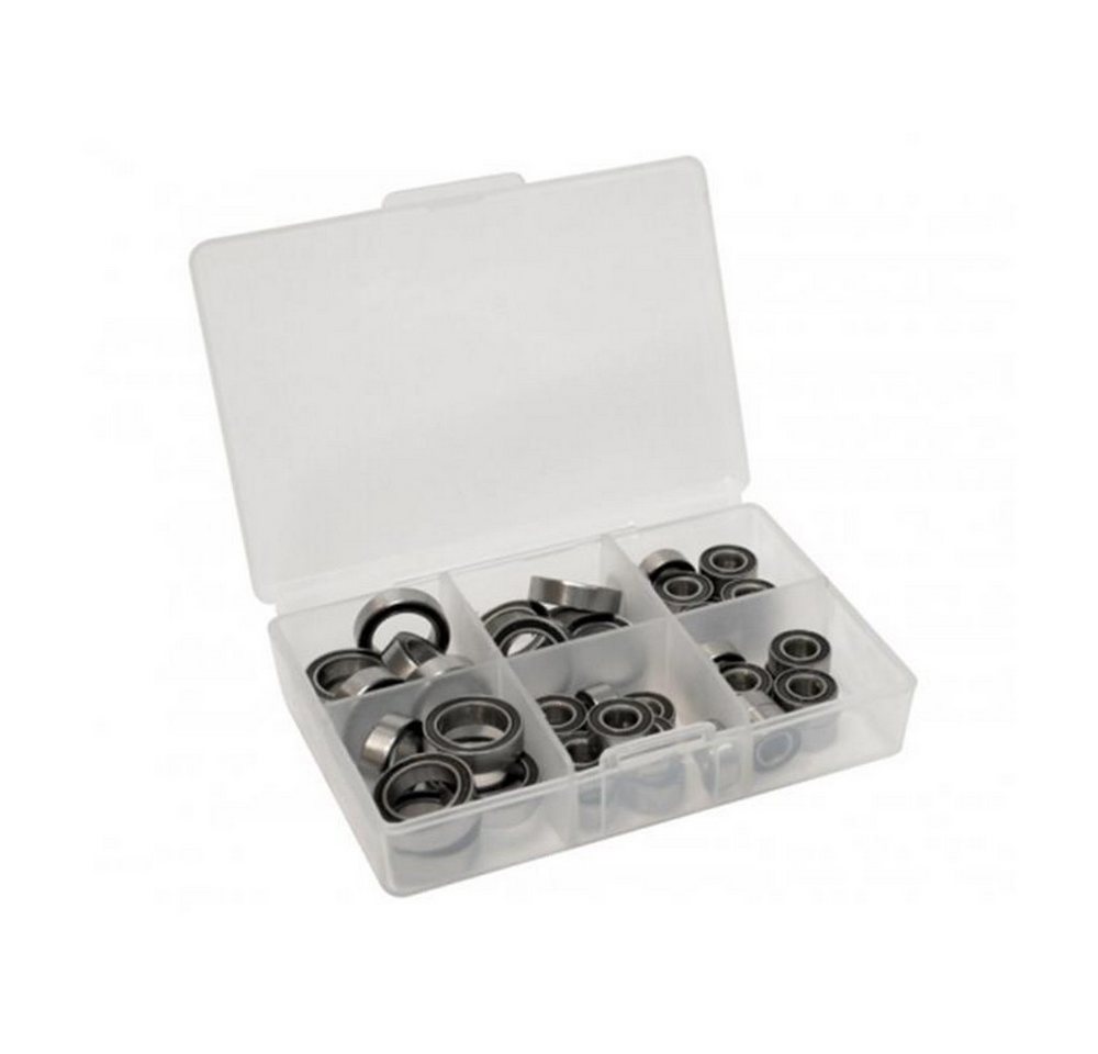 Boomracing Modellbausatz High Performance Full Ball Bearings Set Rubber Sealed (17 Total) for D von Boomracing