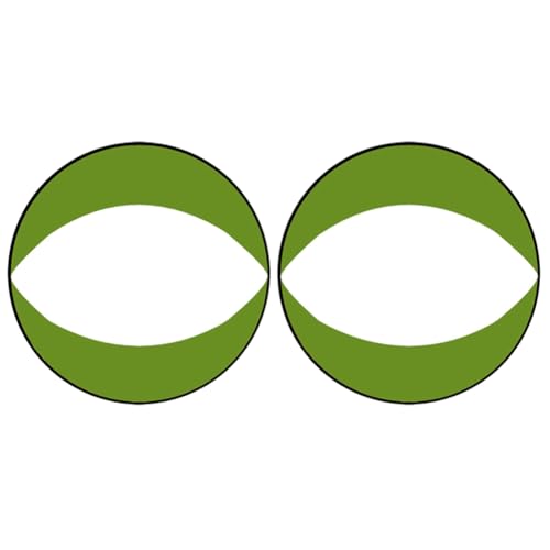 Booso Grünes Kajak-Segel-Paddel, Downwind-Segel-Set, Kajak, Downwind-Segel, tragbar, zusammenklappbar von Booso