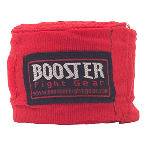 Booster Bandagen, rot, halbelastisch, 4.6 m, Hand Wraps, Wickelbandagen, MMA von Booster