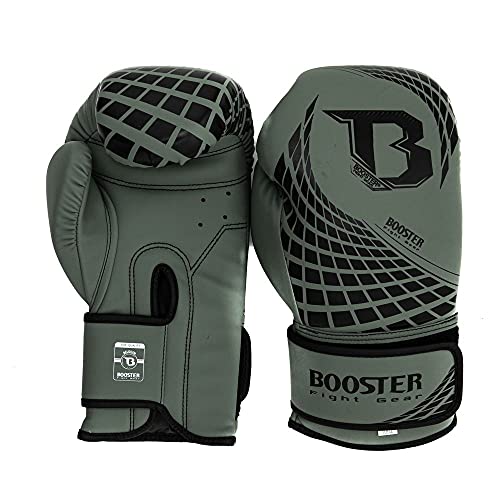 Booster Fightgear Boxhandschuhe Cube Grün - Boxhandschuhe für Boxen Kickboxen Sparring Muay Thai (10oz) von Booster Fight Gear