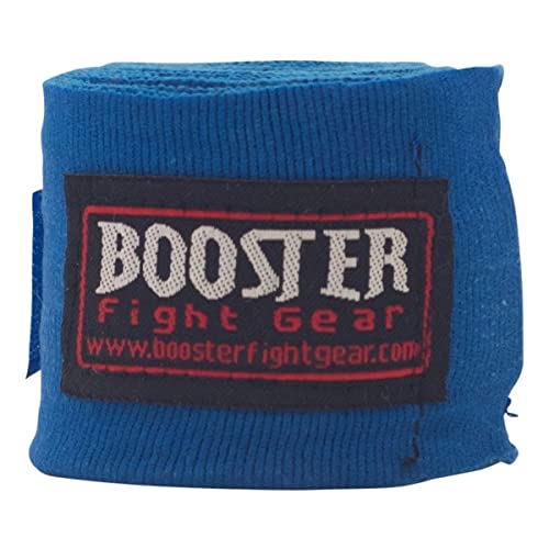 Booster Bandagen, blau, halbelastisch, 4.6 m, Hand Wraps, Wickelbandagen, MMA von Booster