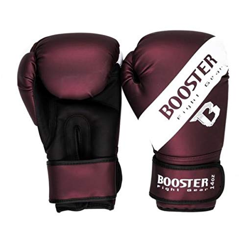 Booster Boxhandschuhe BT Sparring Wine RED Stripe Größe 16 oz von Booster Fightgear