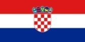 Bootsflagge Flagge Fahne Kroatien 20 * 30 von Bootskiste