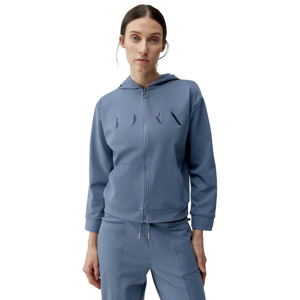 Born Living Yoga Abbie Full Zip Sweatshirt Blau L Frau von Born Living Yoga