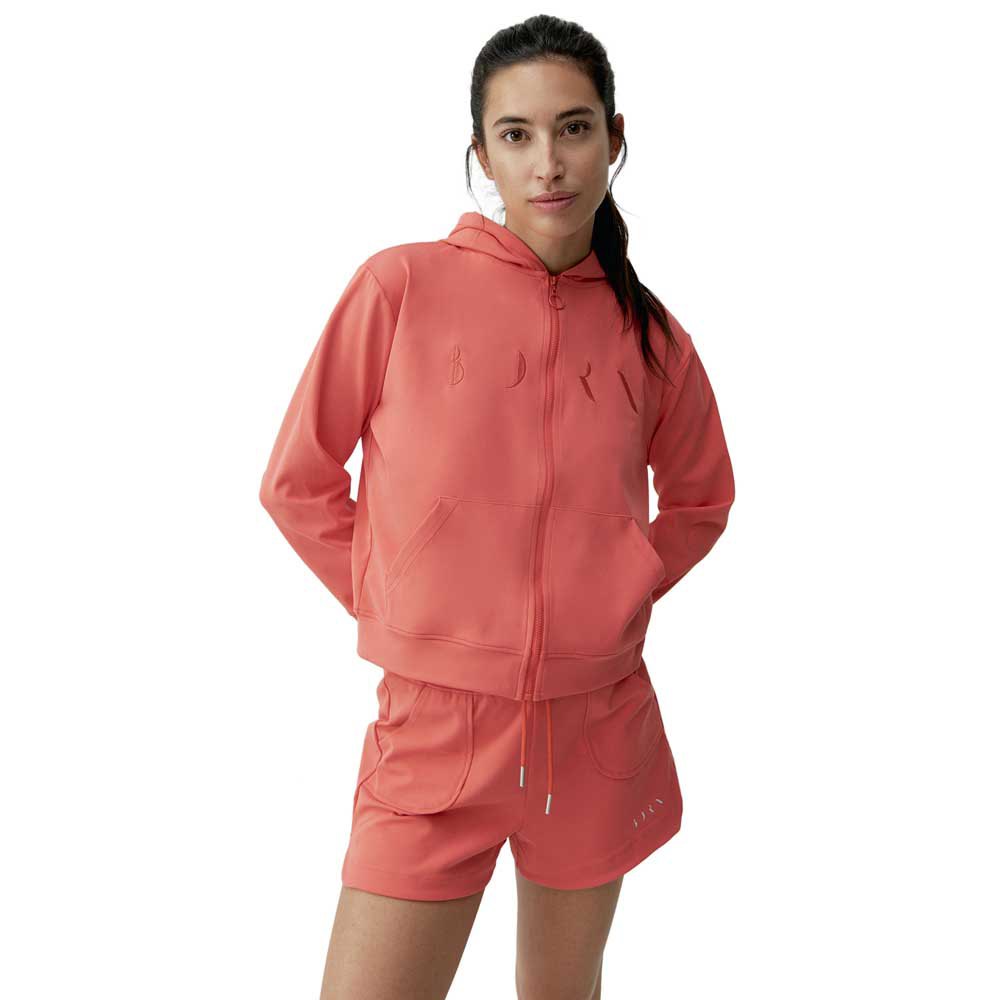 Born Living Yoga Abbie Full Zip Sweatshirt Orange L Frau von Born Living Yoga