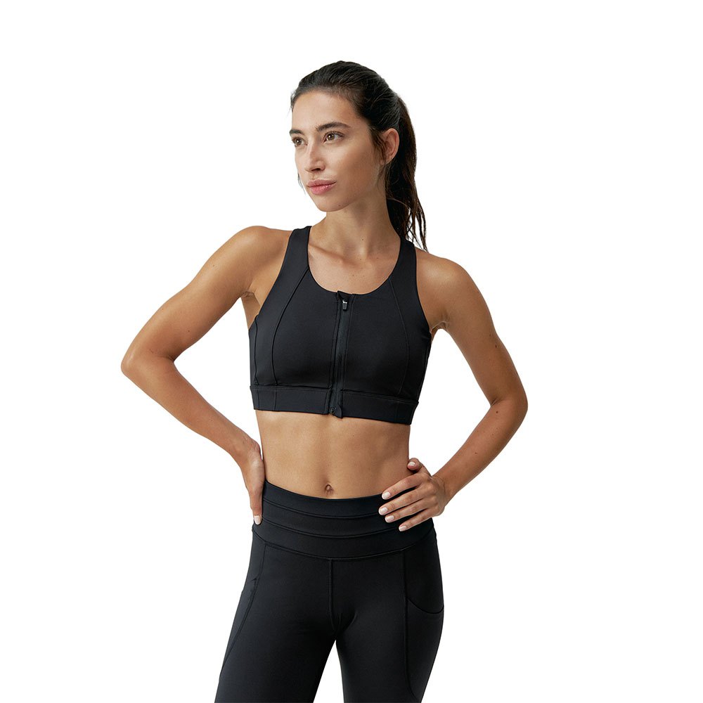 Born Living Yoga Agni Sports Top Schwarz S Frau von Born Living Yoga