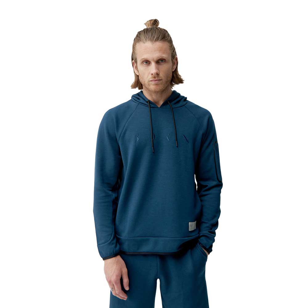 Born Living Yoga Amur Hoodie Blau XL Mann von Born Living Yoga