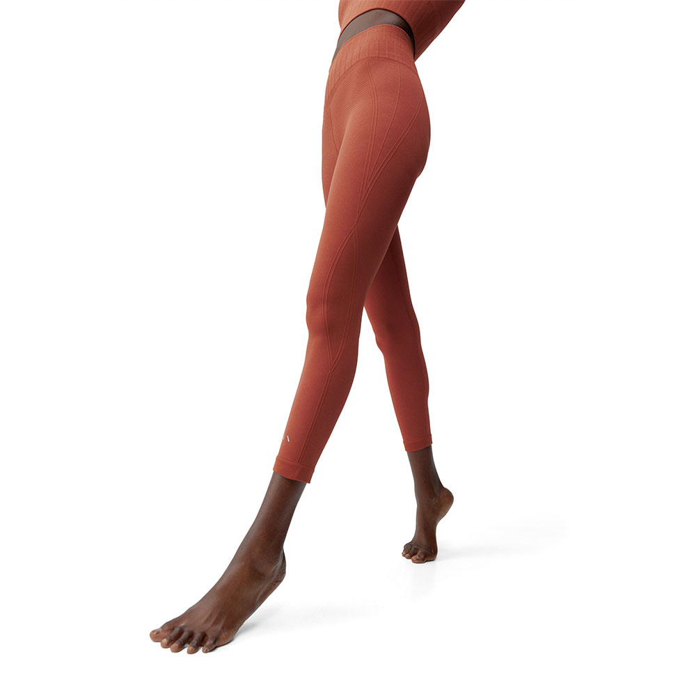 Born Living Yoga Annapurna 7/8 Leggings Orange M Frau von Born Living Yoga