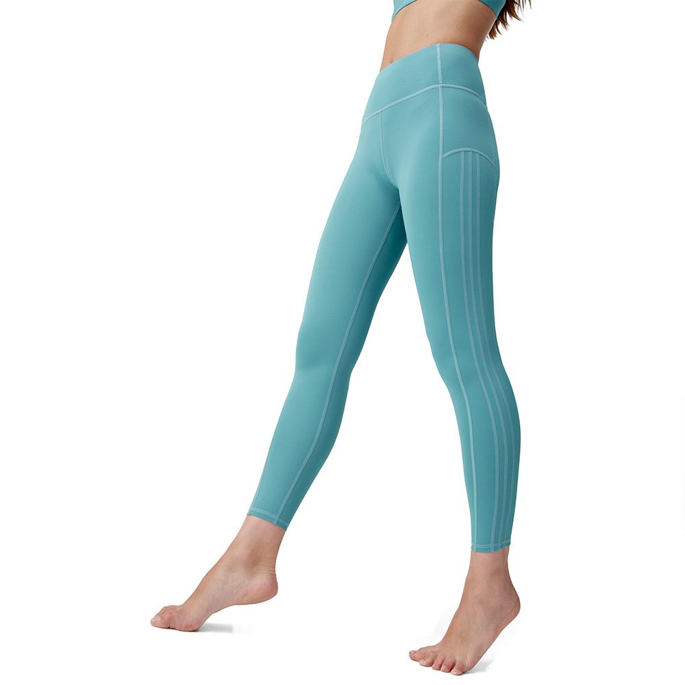 Born Living Yoga Asura Leggings High Waist Blau L Frau von Born Living Yoga