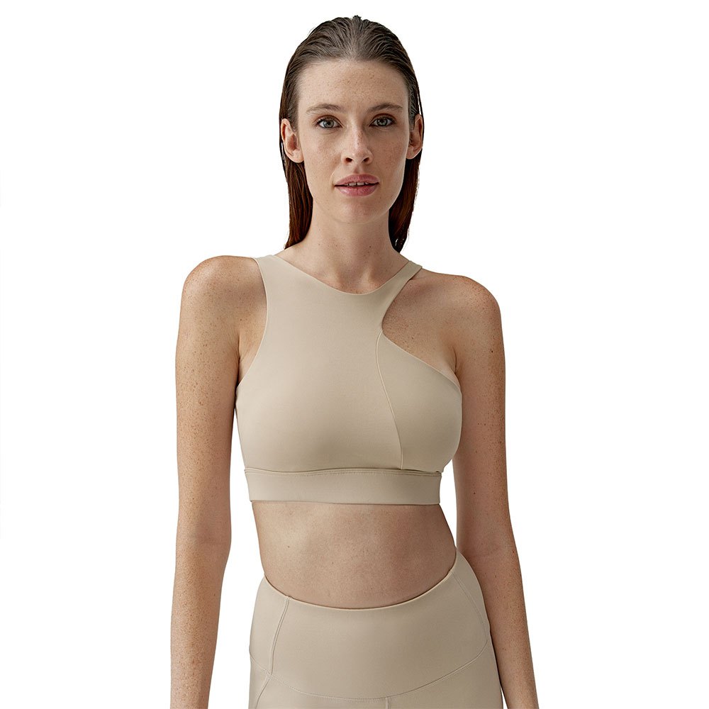 Born Living Yoga Chloe Sports Top Medium-high Support Beige M Frau von Born Living Yoga