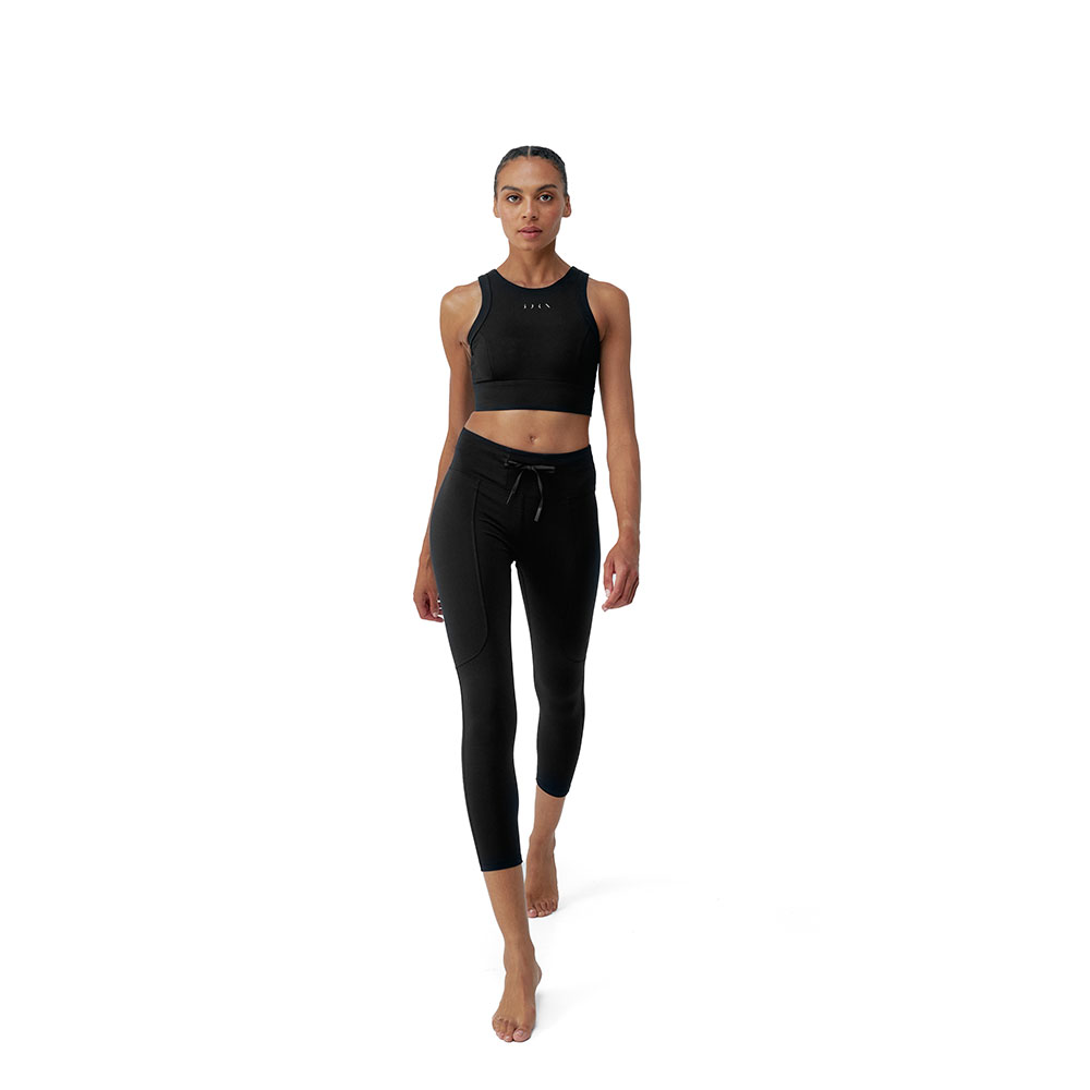 Born Living Yoga Esme High Support Sports Top Schwarz L Frau von Born Living Yoga