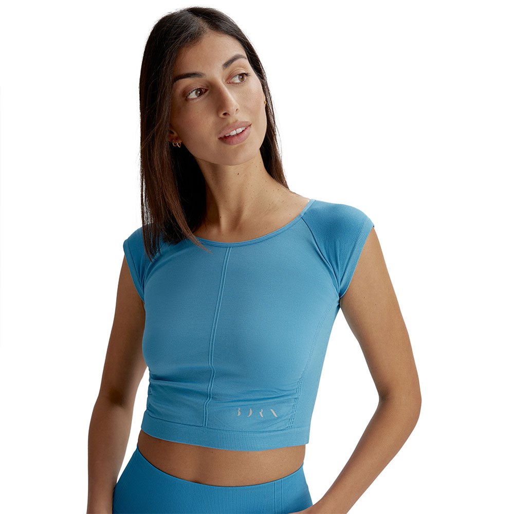 Born Living Yoga Halia Sleeveless T-shirt Blau L Frau von Born Living Yoga