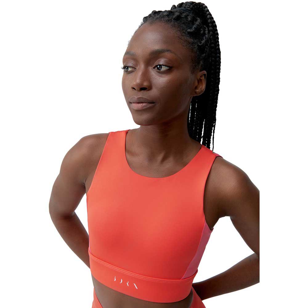 Born Living Yoga Latika Sports Top High Support Orange S Frau von Born Living Yoga