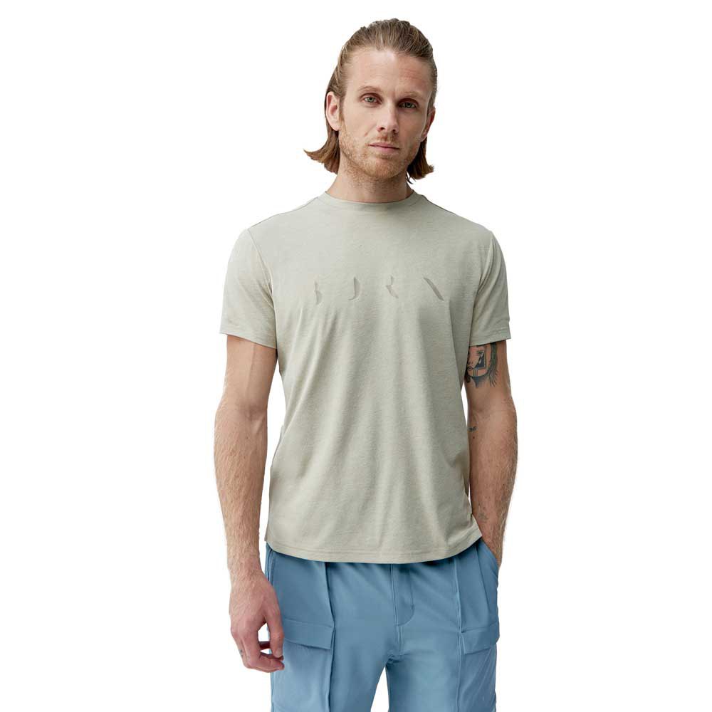 Born Living Yoga Melville Short Sleeve T-shirt Beige S Mann von Born Living Yoga