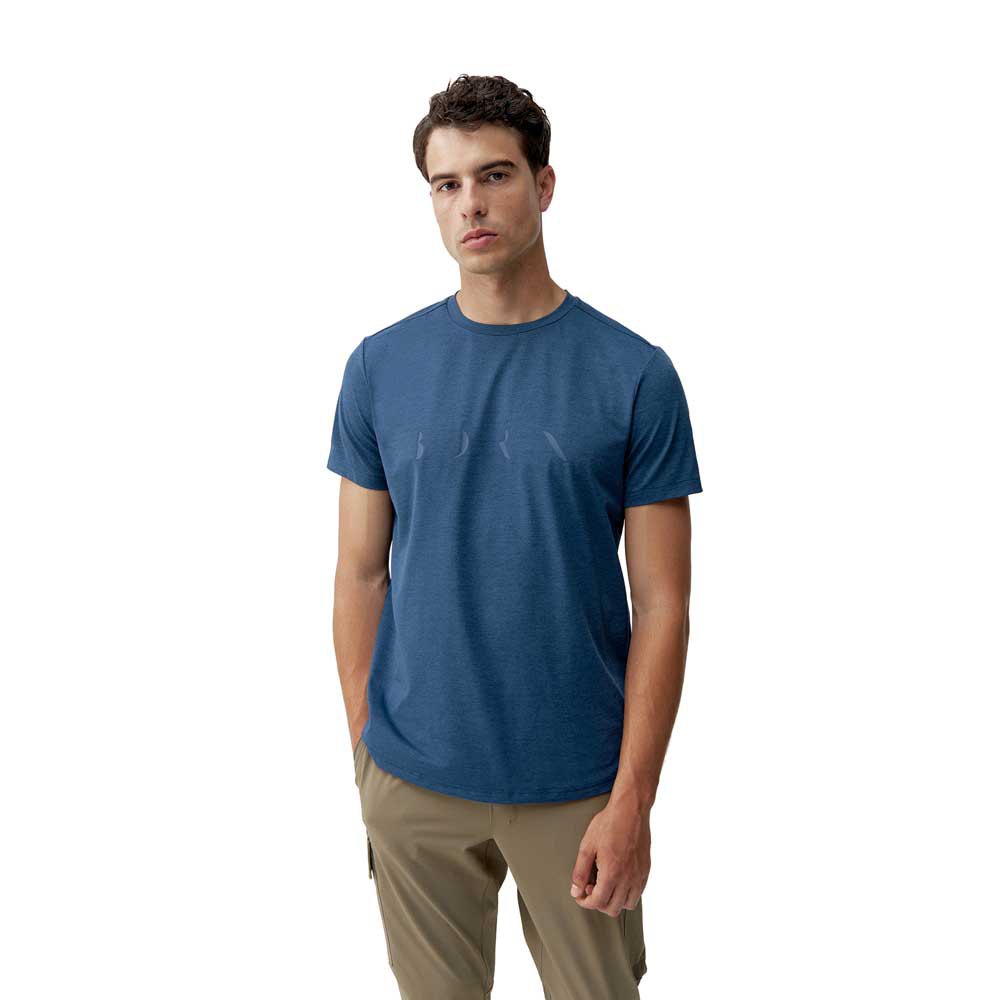 Born Living Yoga Melville Short Sleeve T-shirt Blau M Mann von Born Living Yoga