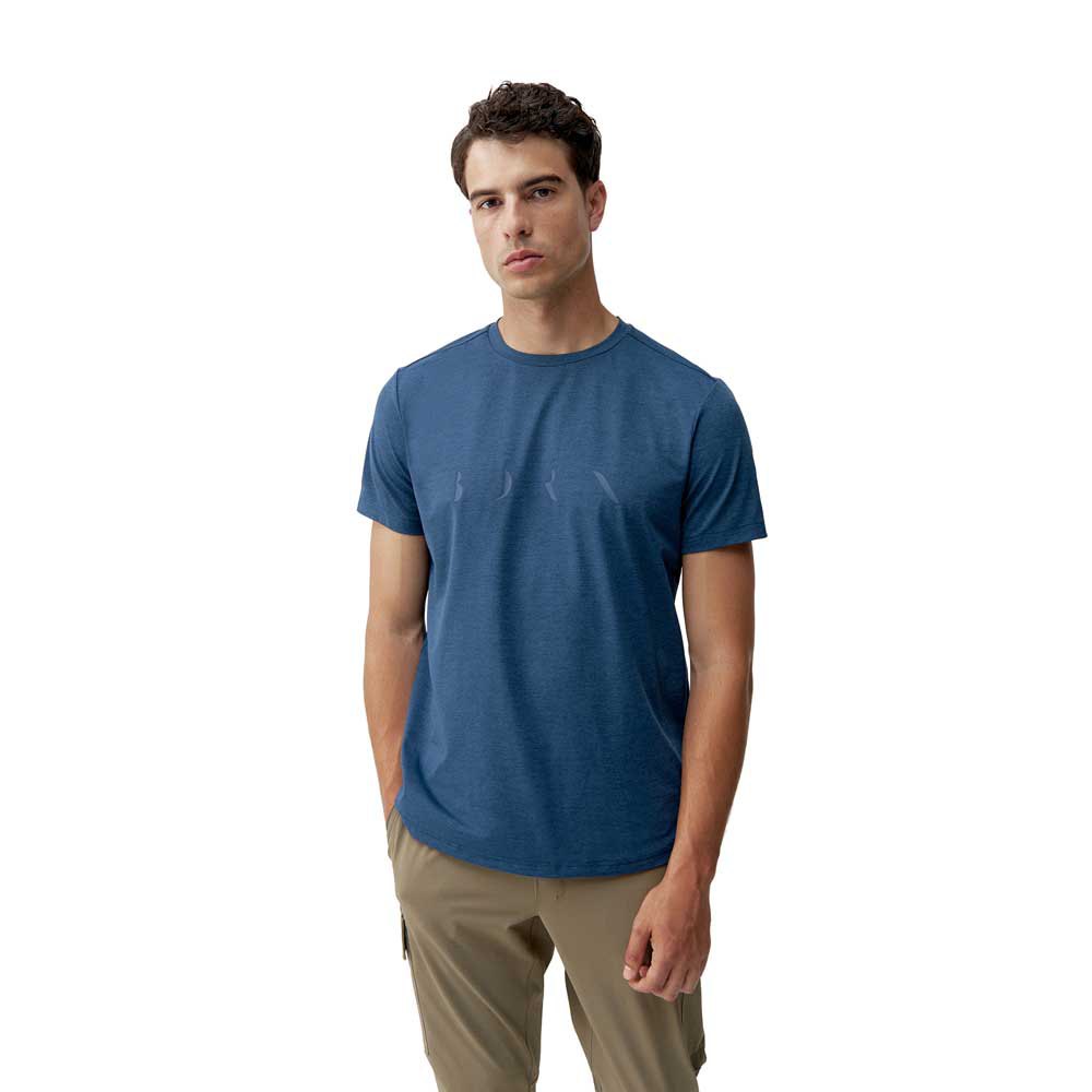 Born Living Yoga Melville Short Sleeve T-shirt Blau S Mann von Born Living Yoga