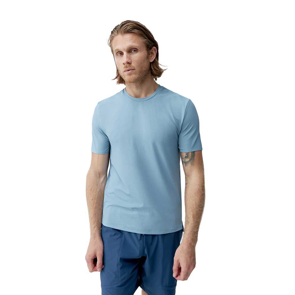 Born Living Yoga Nadym Short Sleeve T-shirt Blau XL Mann von Born Living Yoga