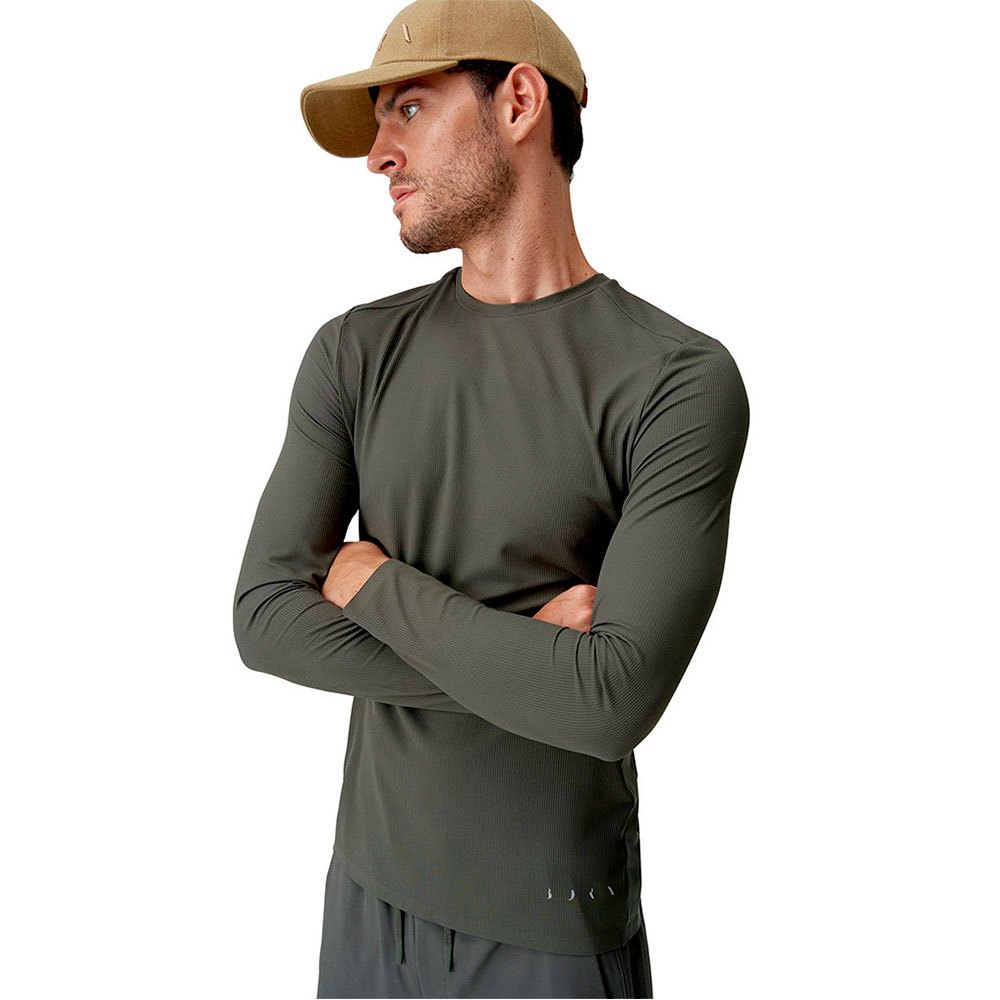 Born Living Yoga Nekong Long Sleeve T-shirt Grün XL Mann von Born Living Yoga