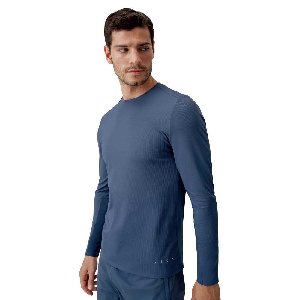 Born Living Yoga Nekong Long Sleeve T-shirt Blau M Mann von Born Living Yoga