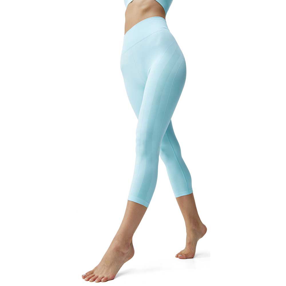 Born Living Yoga Nish Leggings High Waist Blau L Frau von Born Living Yoga