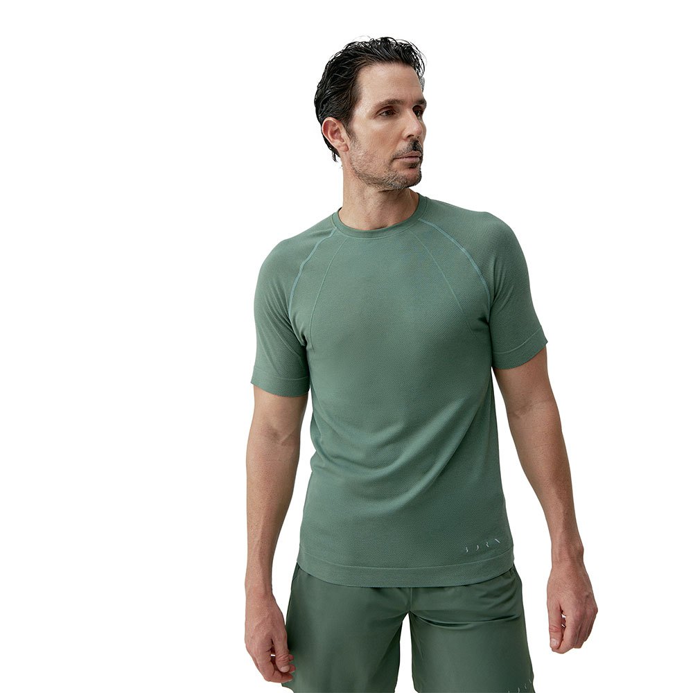 Born Living Yoga Nyong Short Sleeve T-shirt Grün XL Mann von Born Living Yoga