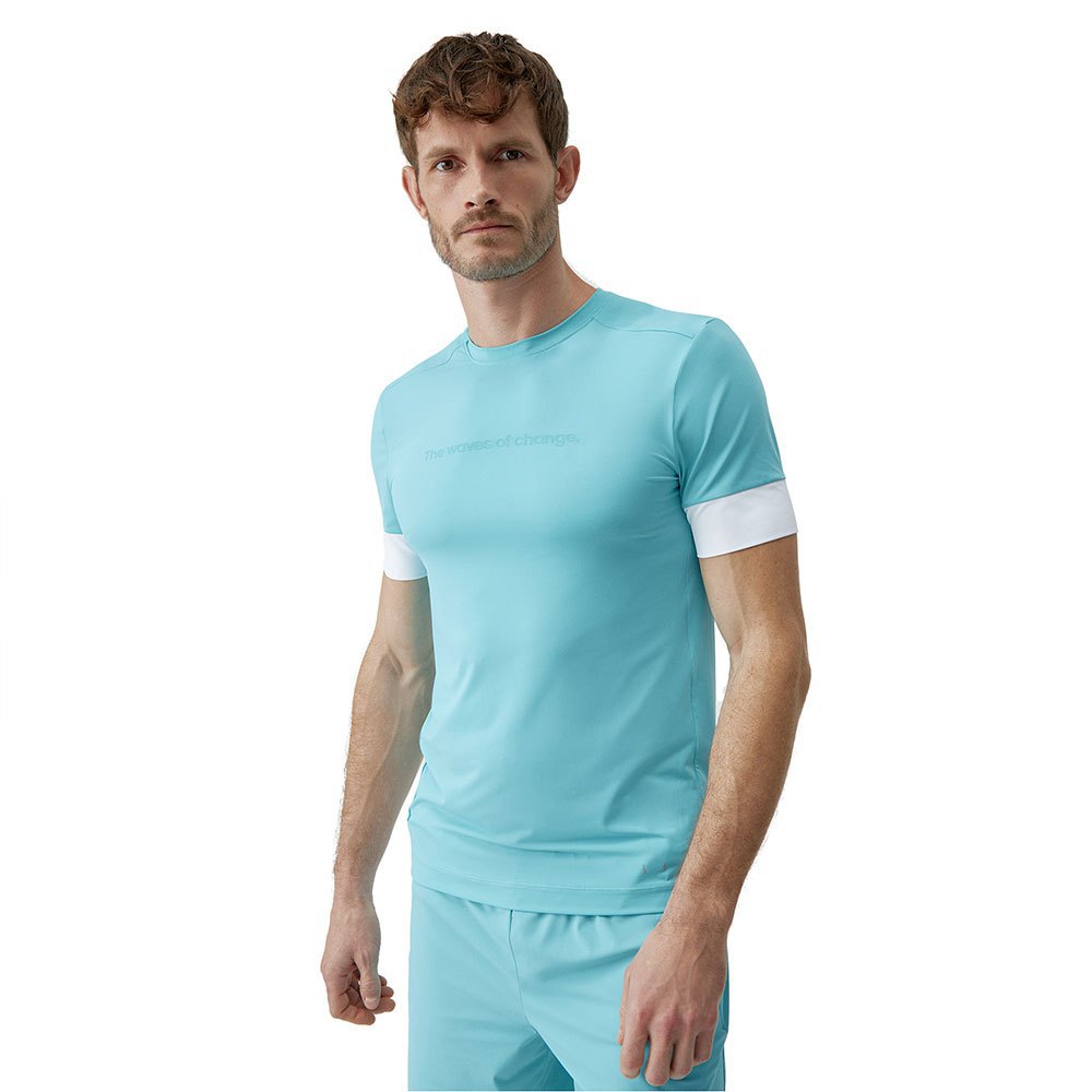 Born Living Yoga Odet Short Sleeve T-shirt Blau L Mann von Born Living Yoga