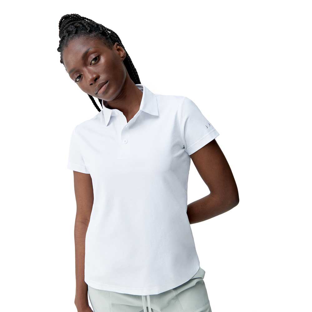 Born Living Yoga Open Short Sleeve Polo Weiß L Frau von Born Living Yoga