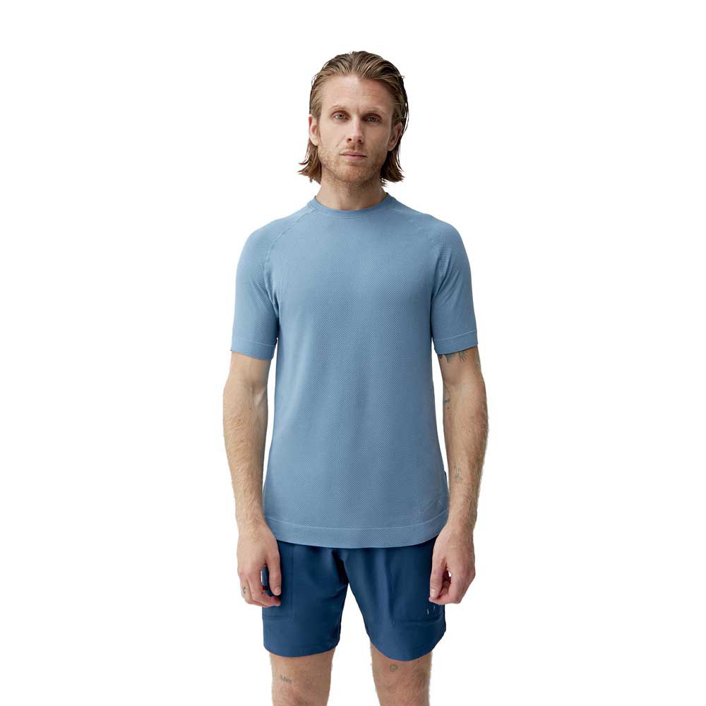 Born Living Yoga Otawa Short Sleeve T-shirt Blau L Mann von Born Living Yoga