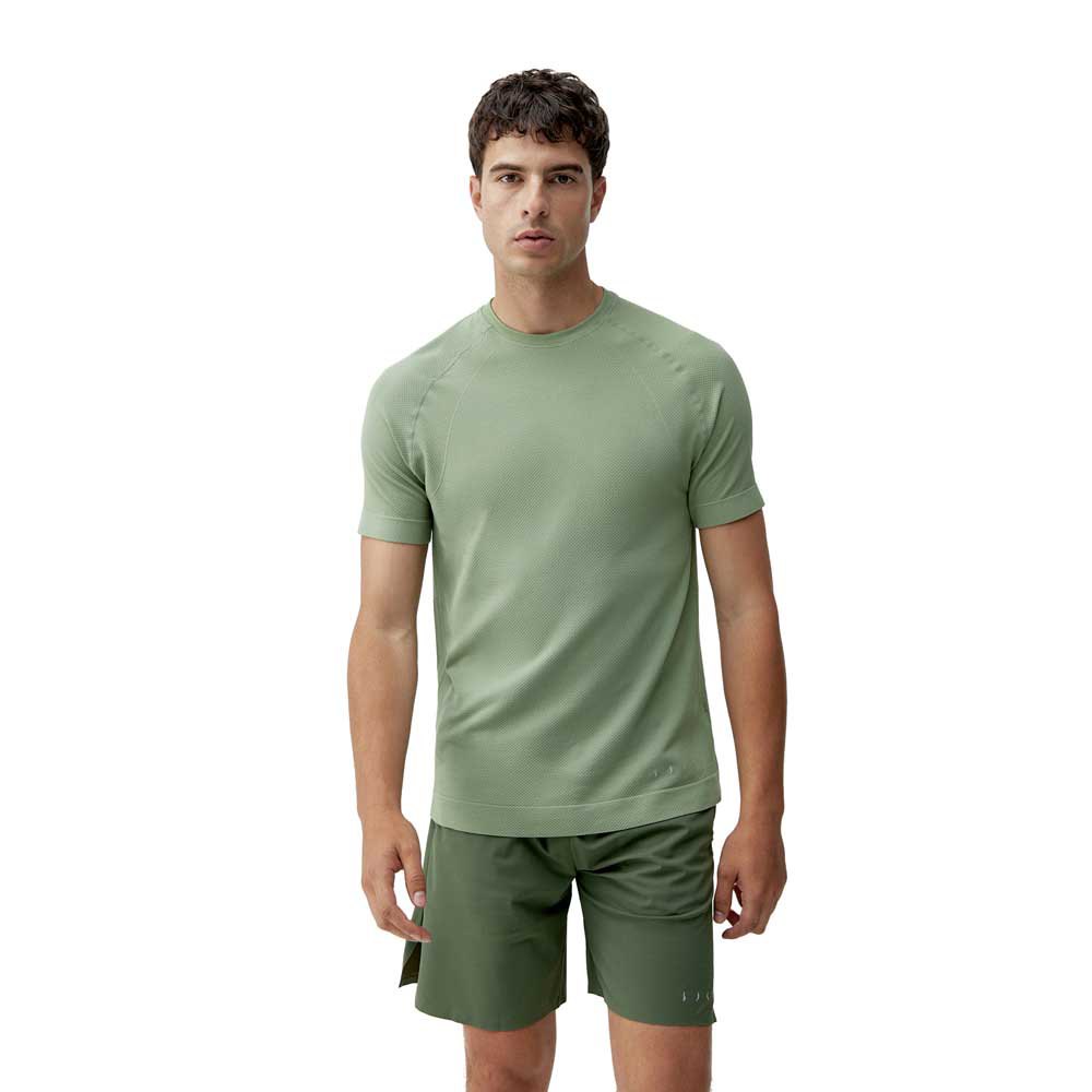 Born Living Yoga Otawa Short Sleeve T-shirt Grün XL Mann von Born Living Yoga