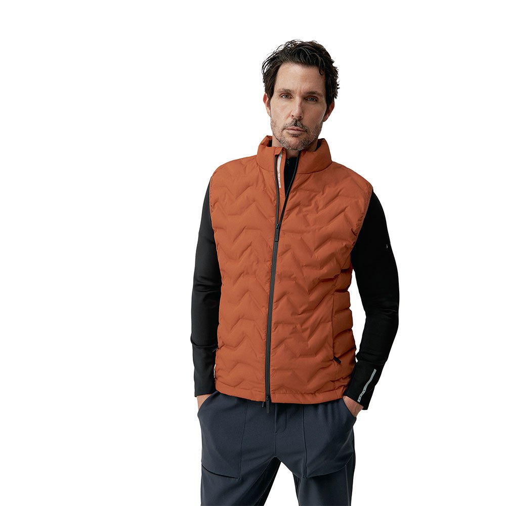 Born Living Yoga Sepik Vest Orange XL Mann von Born Living Yoga