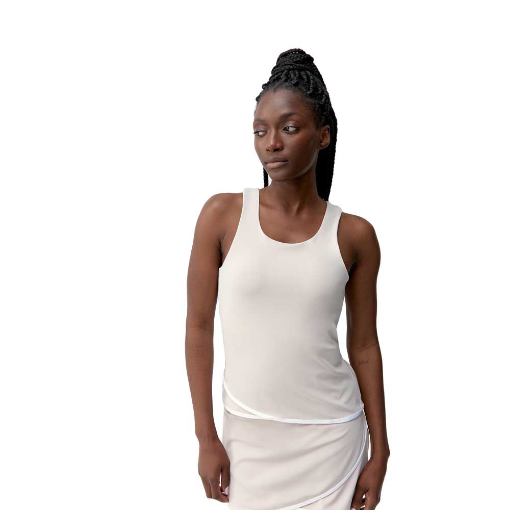 Born Living Yoga Smash Built-in Bra Medium-high Support Sleeveless T-shirt Weiß S Frau von Born Living Yoga