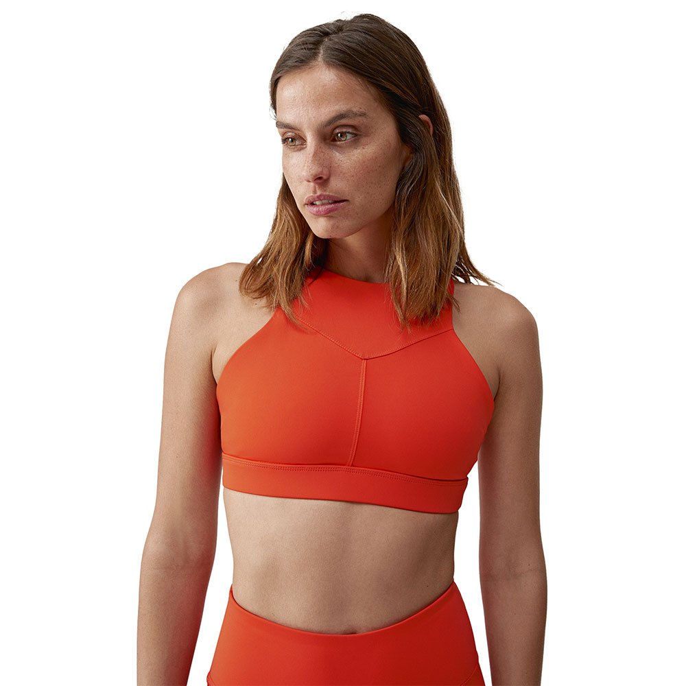 Born Living Yoga Star Top Medium Support Orange L Frau von Born Living Yoga