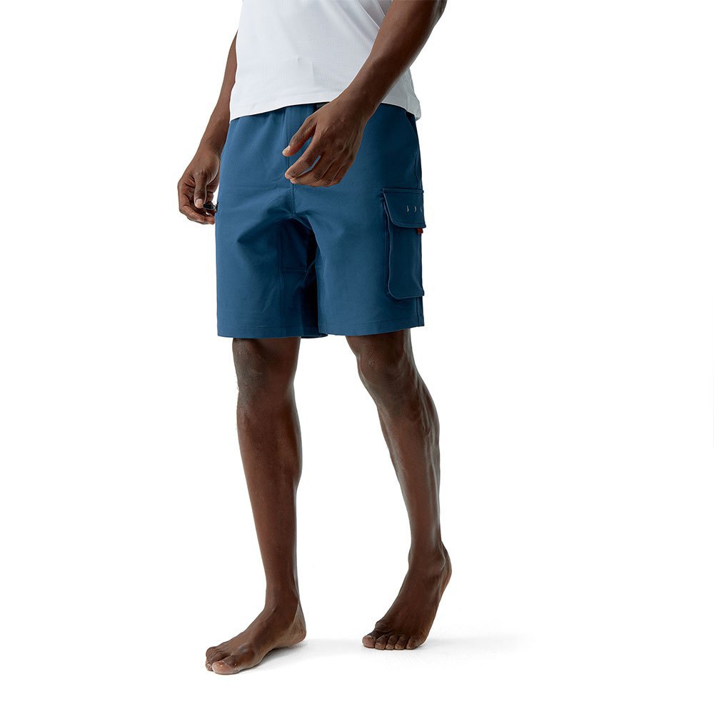 Born Living Yoga Yukon Shorts Blau L Mann von Born Living Yoga