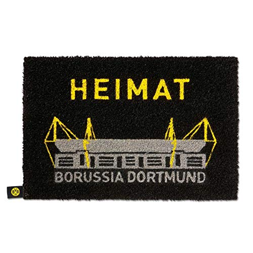 BVB Borussia Dortmund - Fussmatte Heimat - Matte Haustür von Borussia Dortmund