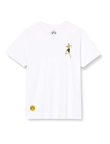 Borussia Dortmund Unisex Bvb T-shirt Adeyemi Comic T Shirt, Weiß, 116 EU von Borussia Dortmund