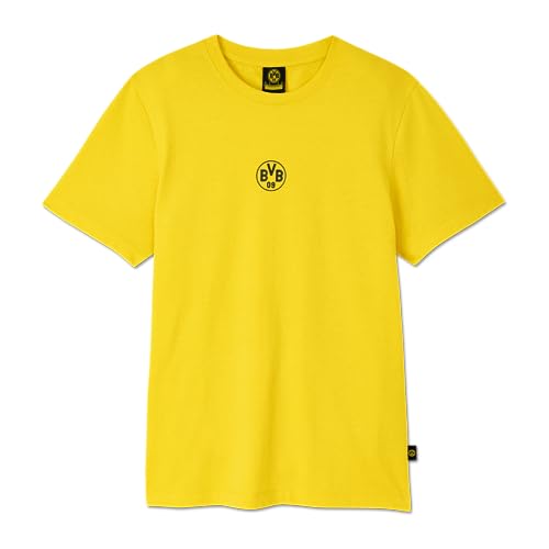 Borussia Dortmund Unisex Bvb T-shirt Essentials, Gelbes Tee T-Shirt, Gelb, M EU von Borussia Dortmund