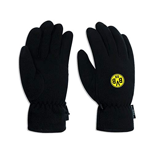 Borussia Dortmund Handschuhe BVB-Fleecehandschuhe Gr.XS/S, Schwarz, XS/S, 11270000 von Borussia Dortmund