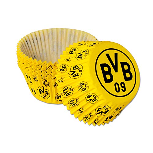 Borussia Dortmund BVB-Muffinförmchen (40 Stück), gelb von Borussia Dortmund