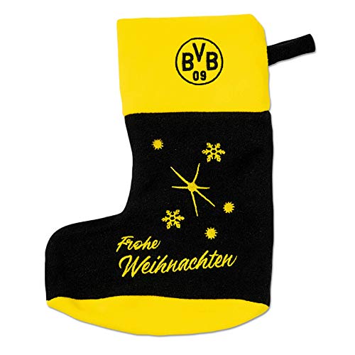 Borussia Dortmund BVB Strumpf/Socke/Weihnachtssocke/Weihnachtsstrumpf ** Frohe Weihnachten ** von Borussia Dortmund