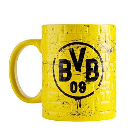 Borussia Dortmund, BVB-Tasse Gelbe Wand, Gelb, 1 Stück (1er Pack), 0,3l von Borussia Dortmund