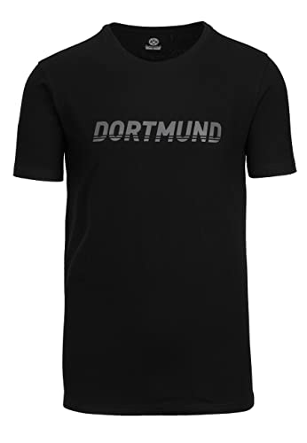Borussia Dortmund Herren BVB Basic T-Shirt, Schwarz, 3XL von Borussia Dortmund