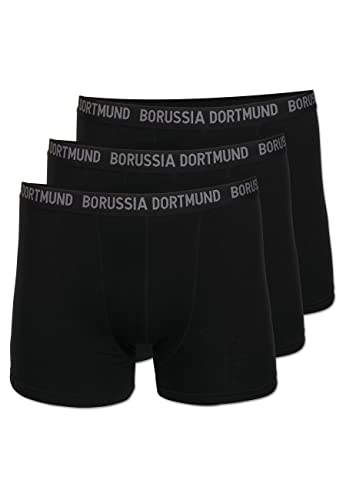 Borussia Dortmund Herren BVB Retro Pans Retroshorts, Schwarz, L von Borussia Dortmund