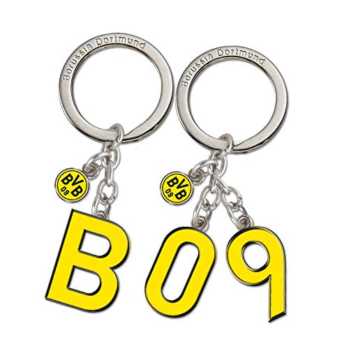 Borussia Dortmund Schlüsselanhänger BVB-Schlüsselanhänger: E, Gelb, One Size, 17620800/E von Borussia Dortmund