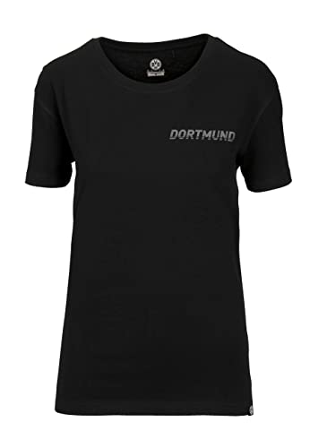 BVB Oversize Shirt Frauen, schwarz Gr.M von Borussia Dortmund