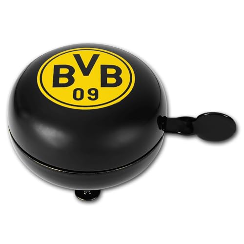 Borussia Dortmund Unisex Jugend BVB Fahrradklingel Klingel, schwarz, One Size von Borussia Dortmund