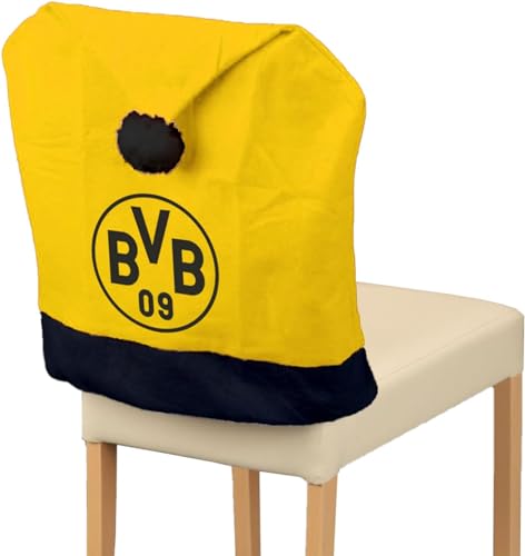 Borussia Dortmund Weihnachtsstuhlhusse Stuhlhusse (gelb/schwarz, one Size) von Borussia Dortmund