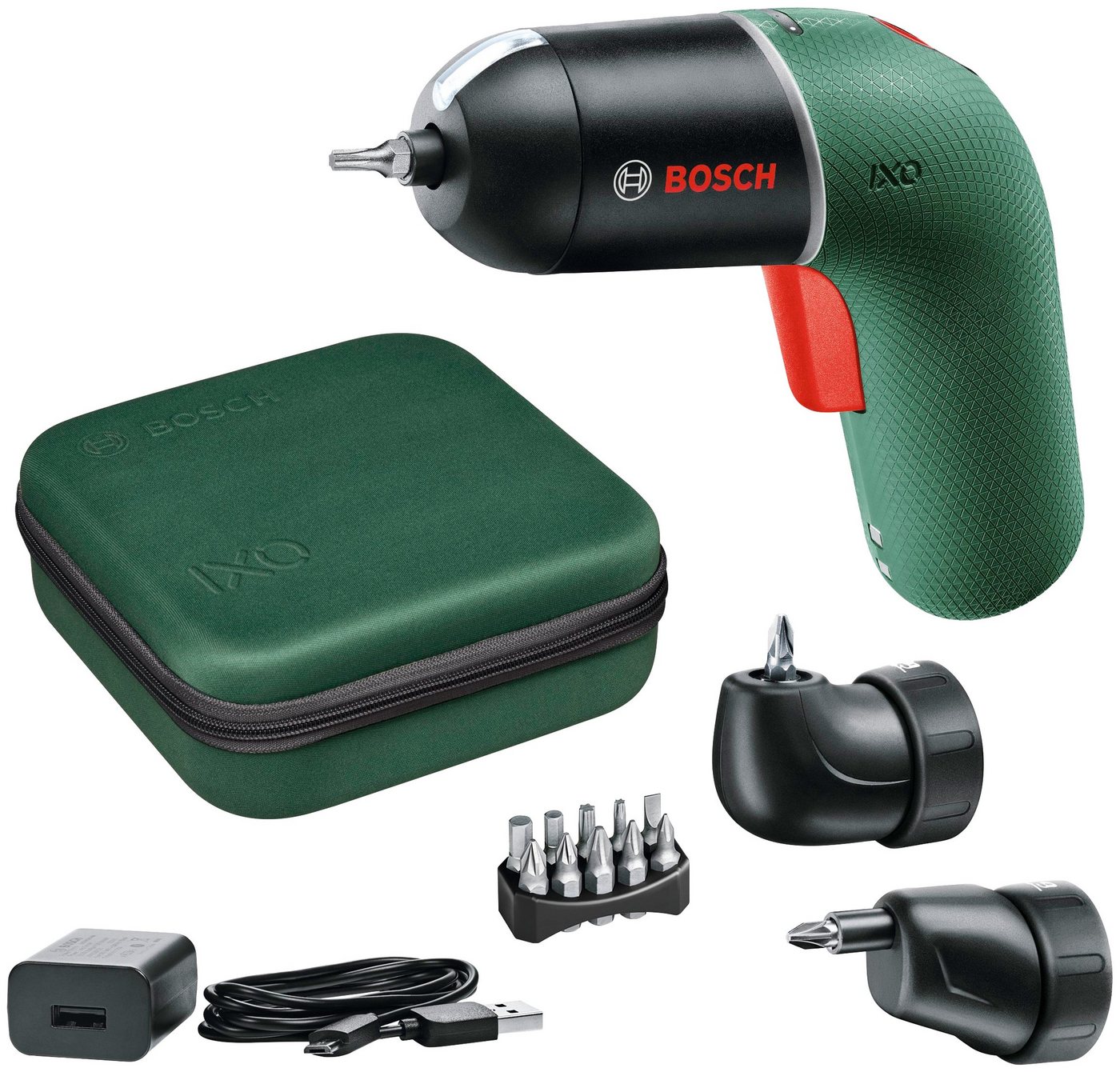 Bosch Home & Garden Akku-Schrauber IXO 6 Set, 215 U/min, 4,5 Nm, (Set), Volle Kontrolle für sorgloses Arbeiten von Bosch Home & Garden