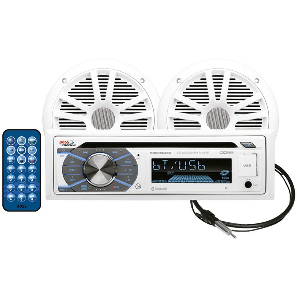 Boss Audio Cd Player-bluetooth With 2 Speakers 164 Mm Weiß von Boss Audio