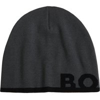 BOSS Acro_Beanie-X Mütze dunkelgrau von Boss